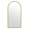 Elegant Collections Gold Metal XL 100x200cm Arch Mirror