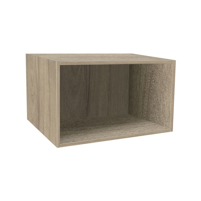 Kaboodle 360 x 400-499mm Maplenut Customisable Microwave Open Shelf