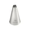 Mondo Stainless Steel #19 Star Piping Tip Icing Cake Decorating Nozzle Silver