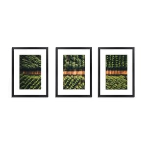Artiss Photo Frames Black A3 Picture Painting Holder Set Home Decor 3PCS 12x17in