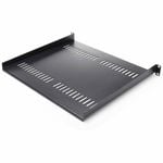 StarTech.com 1U Server Rack Cabinet Shelf - Fixed 16" Deep Cantilever Rackmount Tray for 19" Data/AV/