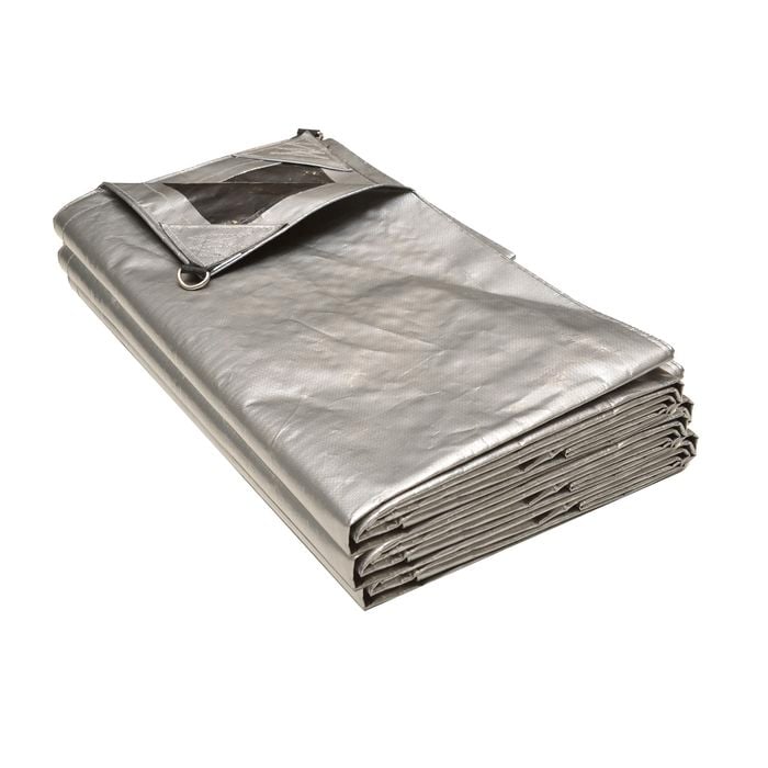 Polytuf 7.3 x 9.1m Extra Heavy Duty D-Ring Tarpaulin