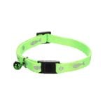 Flamingo Ziggi 20-35cm Green Cat Collar