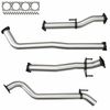 Ignite Exhausts Toyota 2026 Hilux 2.8L GUN Series 3" DPF-Back Exhaust With Pipe Only