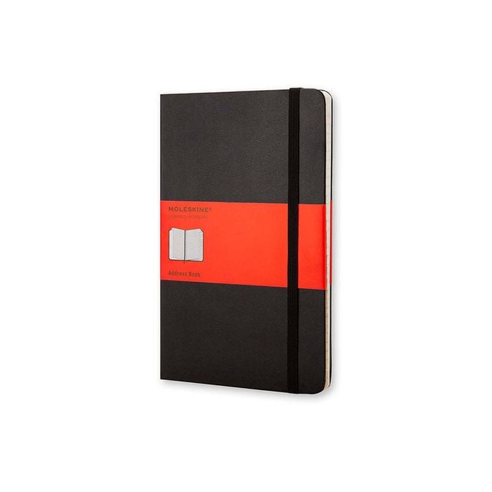 Moleskine Classic Hardcover Writing Address Book Notebook Ruled Black Large