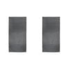 2PK Bambury Matrix Workout Microfibre Gym Towel Large Charcoal 60 x 120cm
