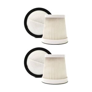 2PK i-Vac Pets S40 Exhaust & HEPA Filter Set For Stick Vacuum Cleaner