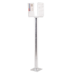 Pryda 450x90mm M10 Full Stirrup Post Anchor