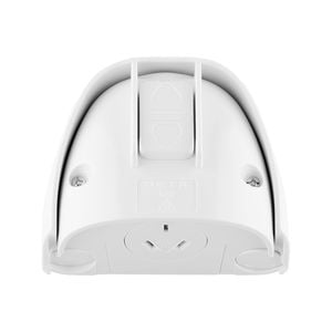 DETA Weatherproof Single Power Point with Paddle Lock