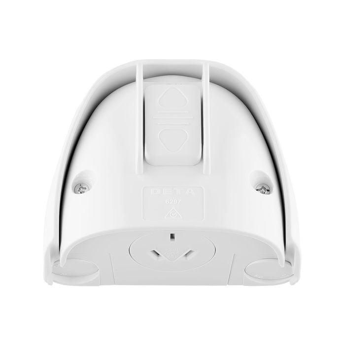 DETA Weatherproof Single Power Point with Paddle Lock