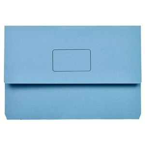 Marbig Slimpick Document Wallet (Foolscap) (Blue)