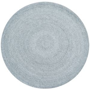 Trendy Indoor/Outdoor Round Rug-Orbit 6223-Platinum-120x120cm