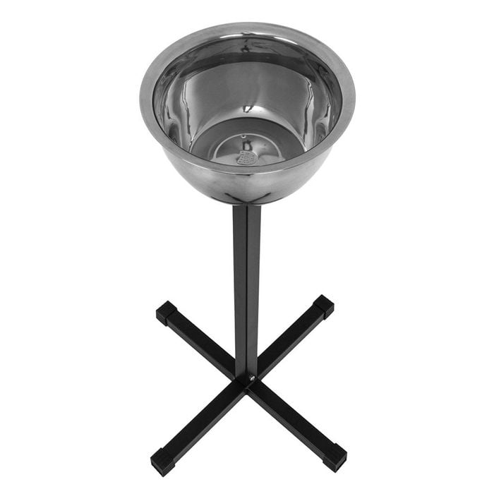 Smai Freestanding Chalk Bowl - Silver
