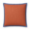 KAS AUSTRALIA 50x50cm Orange Manor Outdoor Cushion