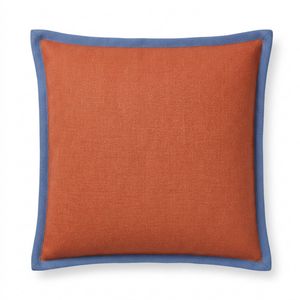 KAS AUSTRALIA 50x50cm Orange Manor Outdoor Cushion