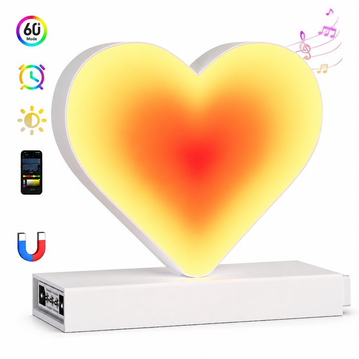 MAGNETIC LED LIGHT HEART