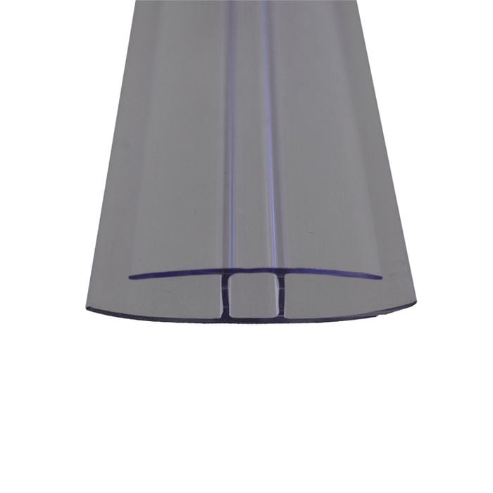 Suntuf 8 Sunlite Clear Polycarbonate H Joiner - Clear
