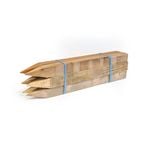Lattice Makers 50 x 50 x 300mm Hardwood Garden Stakes - 6 Pack - 300mm