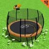 Kahuna 12ft Springless Trampoline With Basketball Set - Bunnings Australia