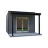 Quick Built 3.6m x 2.4m Office Incl Floor and Patio Outdoor Structure