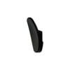 Taskmaster 65mm Matte Black Single Robe Hook