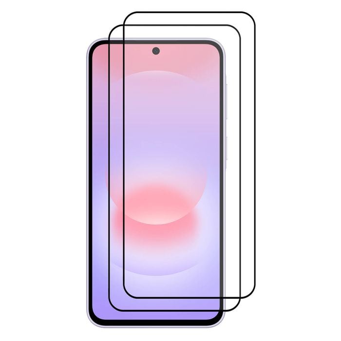 2 Pack Mezon Samsung Galaxy A37 5g (6.7") Full Cover Tempered Glass Screen Protectors