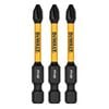 DeWALT 57mm FLEXTORQ PH2 Screwdriver Bit DWAF2PH2IR3 - 3 Pack