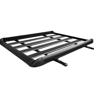 Bargene 1.6M Aluminium Alloy Car 4WD 4x4 Roof Rack Basket Cargo Luggage Carrier Box Bar Black