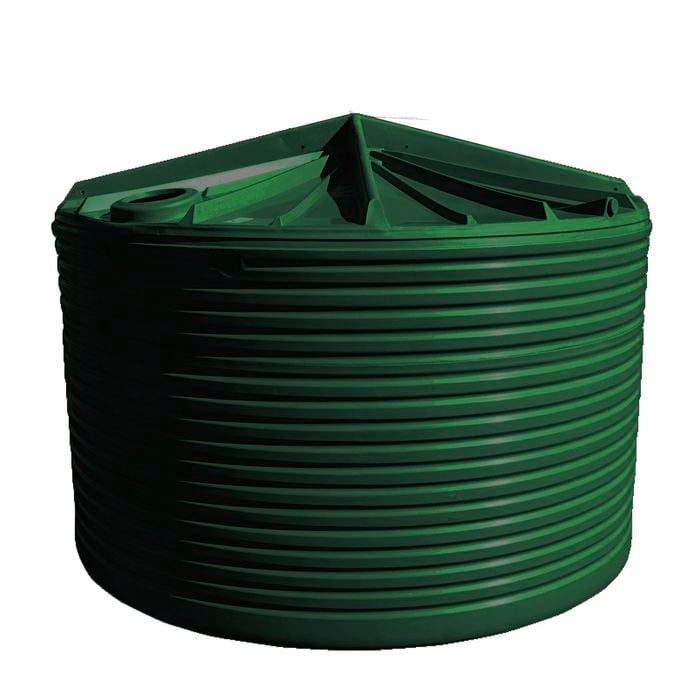 Clark Tanks 31800L Round Poly Water Tank - Heritage Green