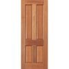 Woodcraft 2040 x 820 x 40mm Entrance Door Lace Solid 4 Panel