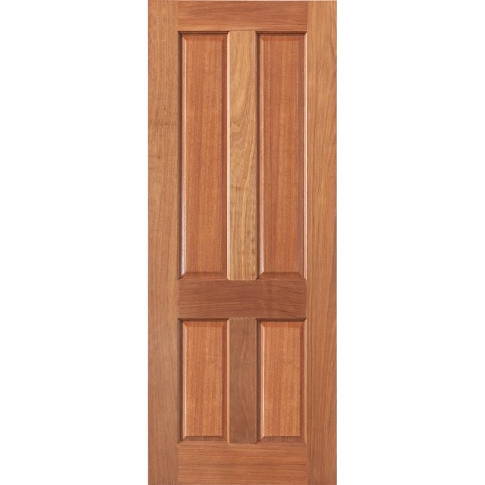 Woodcraft 2040 x 820 x 40mm Entrance Door Lace Solid 4 Panel