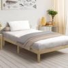 Oikiture Bed Frame Single Size Wooden Pine Timber Bedroom Furniture