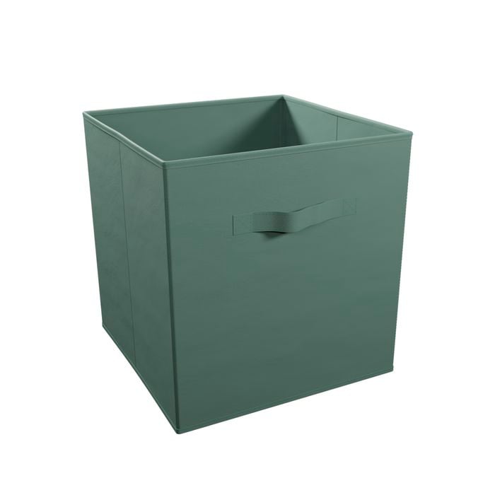 Flexi Storage Clever Cube 270 x 270 x 280mm Hedge Green Compact Fabric Insert