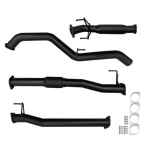 Ignite Exhausts Dpf Back For Isuzu D-max 3l 2016 - 2020 3" With Hotdog Black Aluminised Steel