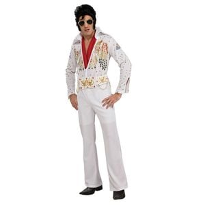Rubies Elvis Deluxe Mens Dress Up Party/Theme Character Party Costume Size M