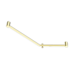 Nero Mecca Care 32mm Ambulant 45 Degree Bent Tube Grab Rail Brushed Gold