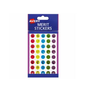 Avery Mini Smiley Face Merit Stickers (800pk)