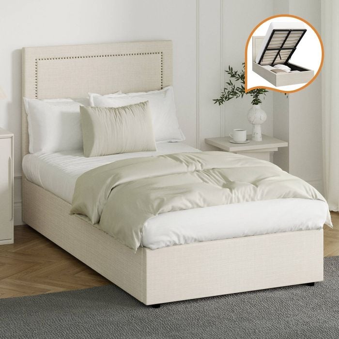 Oikiture Bed Frame King Single Size ADI