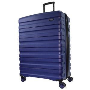 Pierre Cardin 4 Wheel Large Hard-shell Suitcase Travel Luggage 80cm Blue