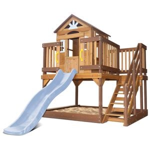 Lifespan Kids Silverton Cubby House With 1.8m Slide (pastel Blue)