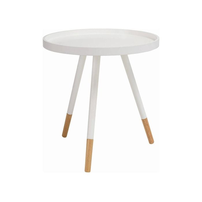 Modern Furniture INNIS 46x46x48cm Side Table - White