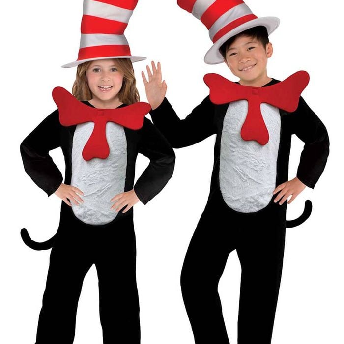Licensed Dr Seuss Cat In The Hat Kids Book Week Costume - 4-6
