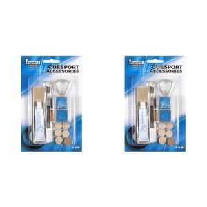 2PK Formula Sports Cue Tipping Kit Accessory Set Standard
