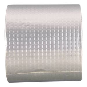 10cm x 5m Waterproof Tape Butyl Rubber Aluminium Foil Roof Pipe Caravan Repair Flashing