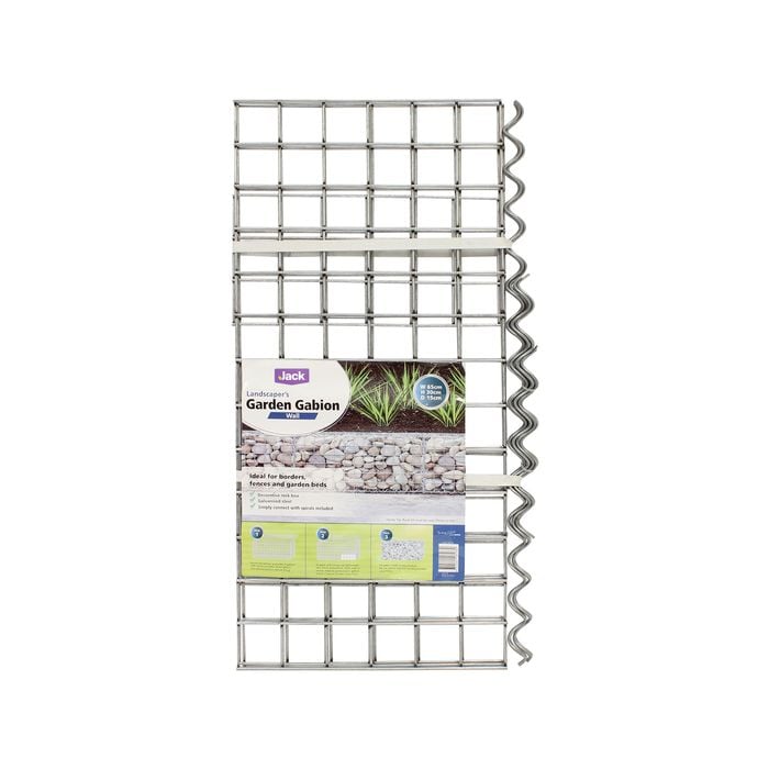 Jack 65 x 30 x 15cm Landscaper's Plant Support Garden Gabion