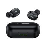 FitSmart In-Ear Buds with Charging Case Black