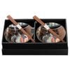 Omotenashi Maiko Set of 2 Donburi Bowls & Chopsticks