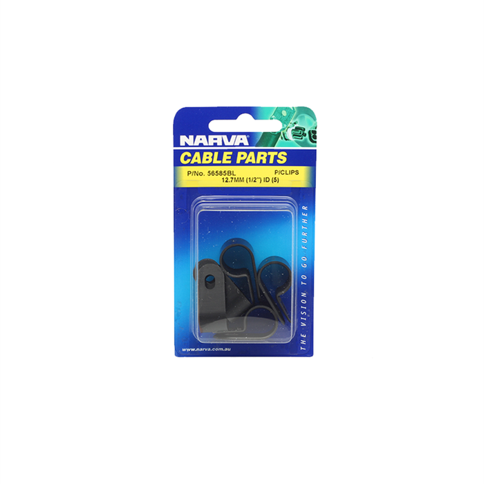 Narva ID P/Clips - 5 Pack - 12.7mm