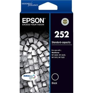 Epson GENUINE Epson 252 Black Ink Cartridge WF-3620 WF-3640 WF-7610 WF-7620 T252192