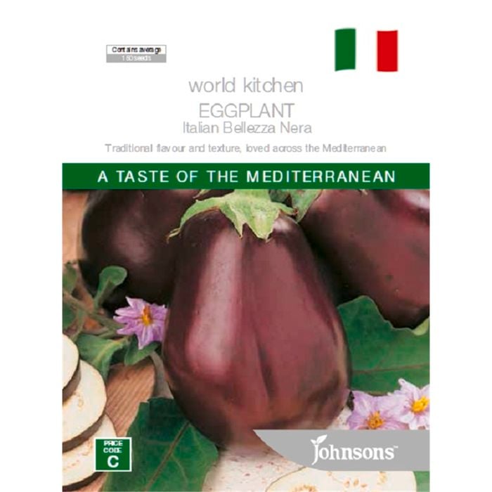 Johnsons Eggplant Italian Belleza Nera World Kitchen